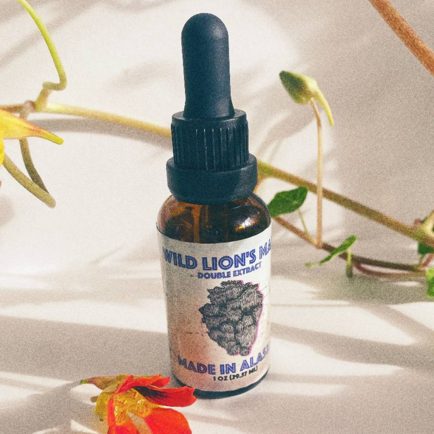 Wild Alaskan Lion's Mane Tincture (Double Extract)